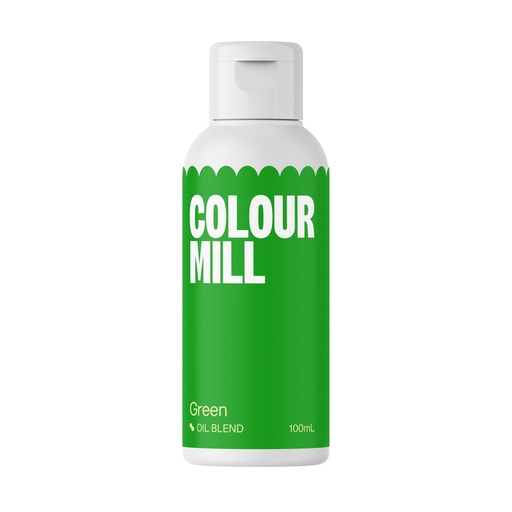 [00067921] COLOUR MILL VETOPLOSBARE KLEURSTOF GROEN 100ML
