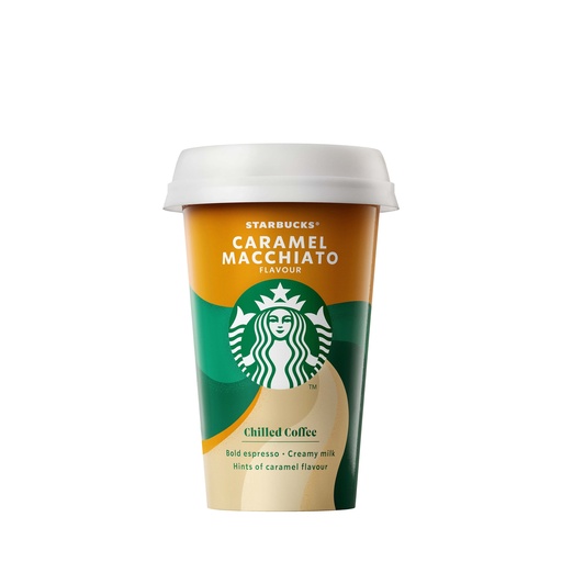 [00068164] BOISSON STARBUCKS CARAMEL MACCHIATO 10 X 220ML CUPS BS13073