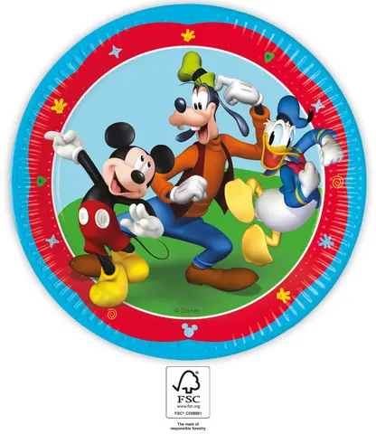 [00068331] MICKEY RTH ASSIETTES EN PAPIER