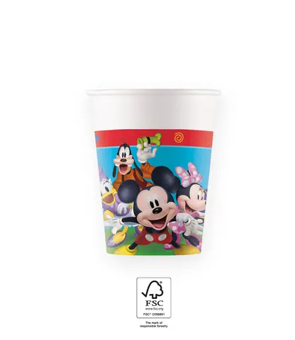 [00068332] MICKEY RTH GOBELETS EN CARTON 200ML 8pcs