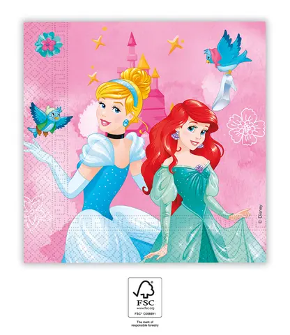 [00068372] PRINCESS LYS SERVIETTES PAPIER