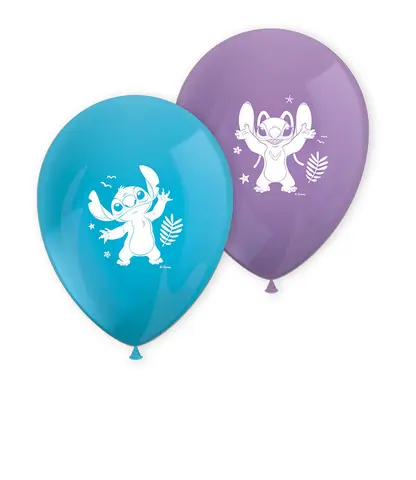 [00068407] STITCH BALLONS IMPRIMÉS - 8 PCS