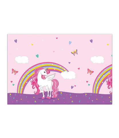 [00068411] UNICORN FSC NAPPE EN PAPIER 120x180 cm 1pc