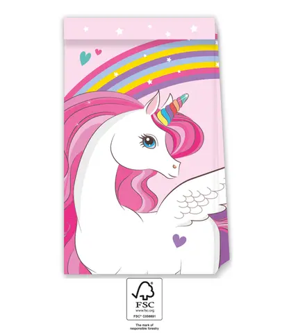 [00068415] UNICORN SACHETS CADEAUX EN PAPIE