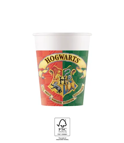 [00068437] HARRY POTTER GOBELETS EN CARTON 200ML