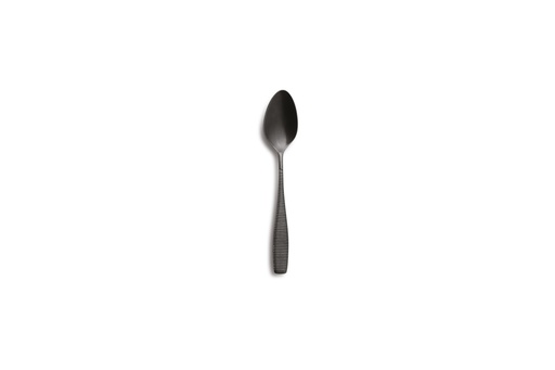 [00068635] COMAS BLACK FLEUR DE LYS COFFEE SPOON