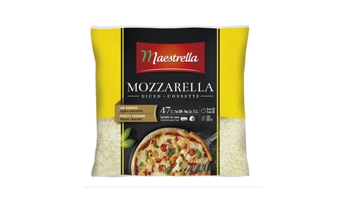 [00068708] MOZZARELLA RÂPÉE *MAESTRELLA* 47% MG 2.5KG "SAC JAUNE"
