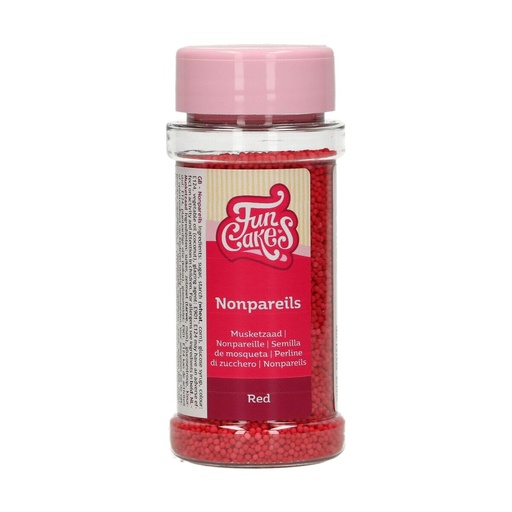 [00068801] FunCakes Nonpareils Rouge 80g