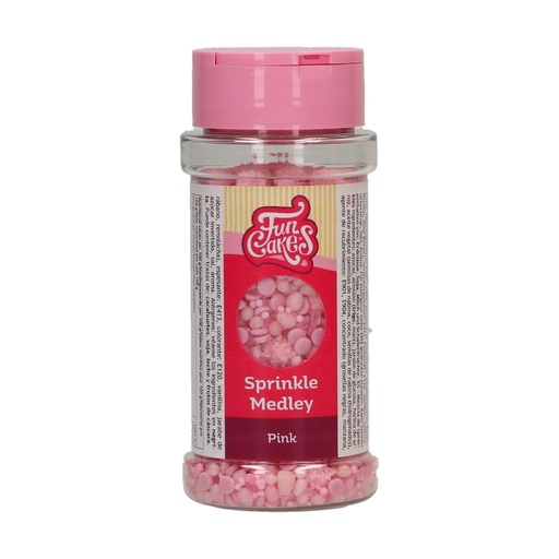 [00068834] FunCakes SUGAR DECORATION MIX Pink 70g