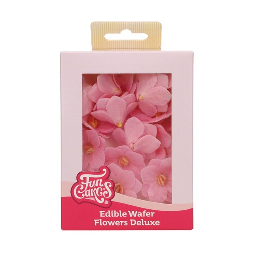 [00068860] FunCakes fleurs azyme Hortensia Rose Petite 18 pces