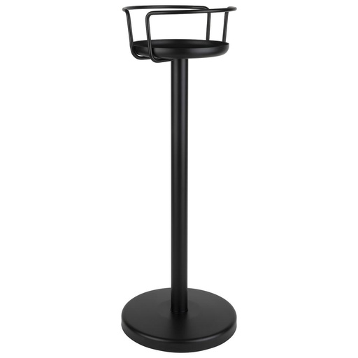 [00068902] APS ZWART METALEN KOEL EMMER VOET 26,5XH73CM - 36118 - P/EMMER 36117