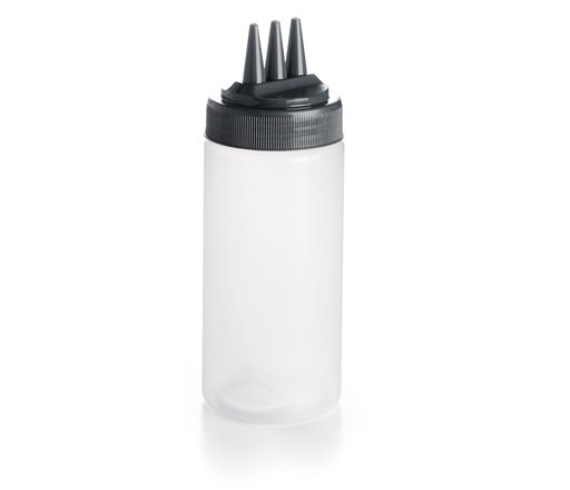 [00068981] LACOR FLACON VERSEUR TRANSPARENT "TRI" 0.45L 