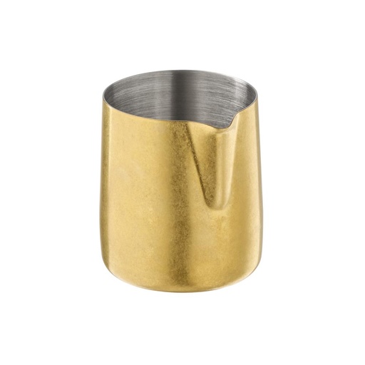 [00068991] APS ‘FLOW’ VINTAGE GOLD CRUMIER/SAUCIERE 18/8 6XH6.5CM - 0.15L - 10306
