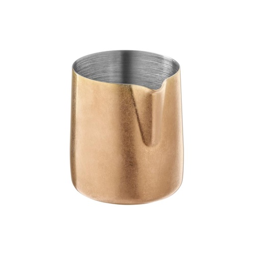 [00068992] APS ‘FLOW’ VINTAGE COPPER POT/SAUCER 18/8 6XH6.5CM - 0.15L - 10307