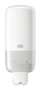 [00069012] TORK DISPENSER DISTRUBUTTEUR BLANC SAVON POUR CARTOUCHE S4 