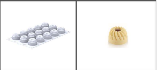 [00069065] SILIKOMART ROUND MOLD ø40 H 27 MM "PLEIN COEUR" 15 CAVITIES OF 27ML