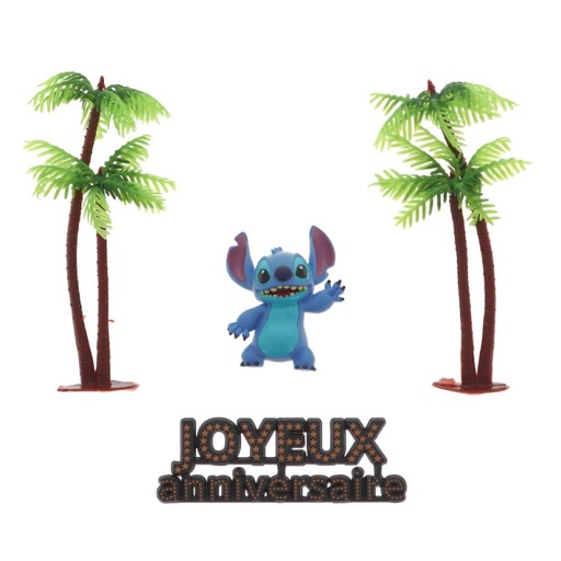 [00069086] KIT DECOR GATEAU STITCH 6CM