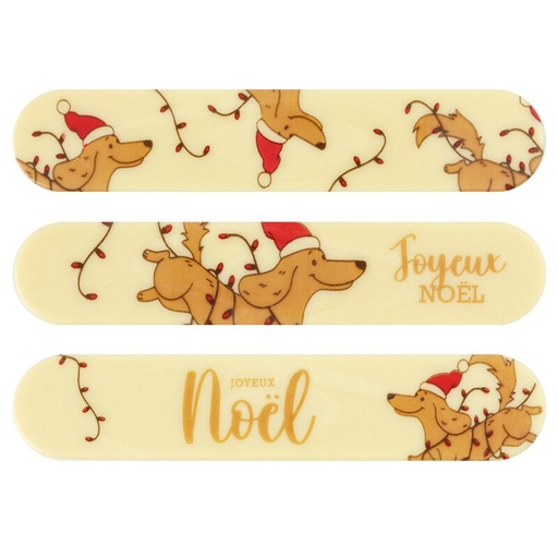 [00070309] 2015776 Eclair Joyeux Noël 15x3 cm 35pcs ***OP/ORDER***