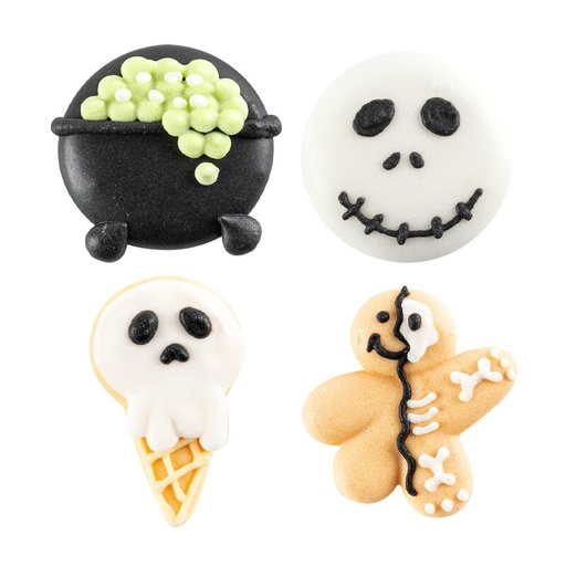 [00070316] 1091021 Visages d'Halloween 3 cm 96pcs ***S/CDE***