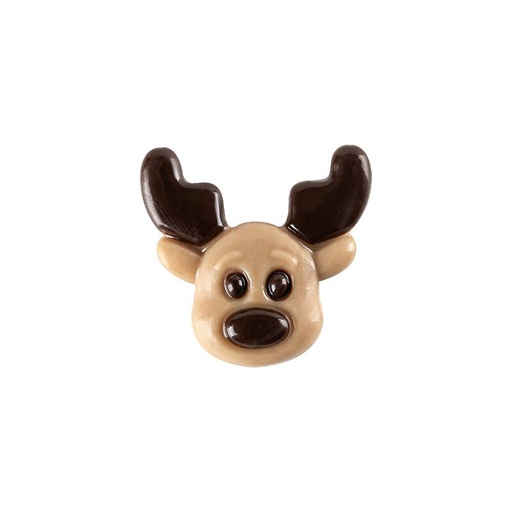 [00070317] 1000186 Hert 3,3x3,1 cm 140pcs ***OP/ORDER***