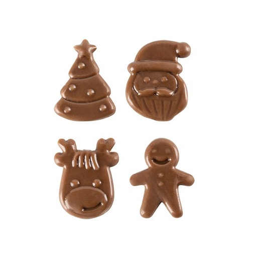 [00070319] 1000122 Assortiment de Noël 2,4 cm 216pcs 