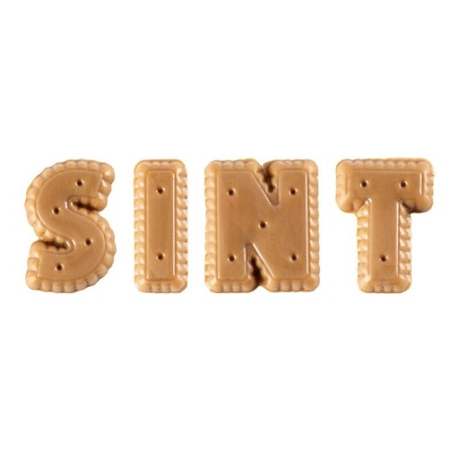 [00070330] 2036702 Nic Nac Sint letters  2,8 cm 300pcs ***ON/ORDER***