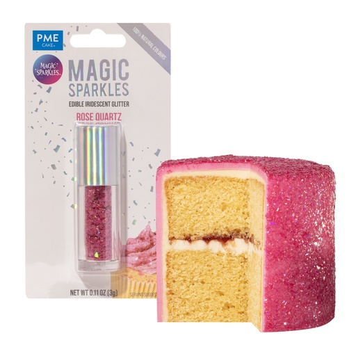 [00070745] PME Magische Glitters  Rozenkwarts 3gr