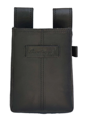 [00070838] PAVELINNI ACCESSORY PAYMENT TERMINAL HOLDER - MINI TABLET MAX 3CM THICKNESS BLACK BUFFALO LEATHER GLADIATOR - 10X14X4CM - DC07130ABL