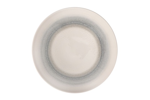 [00070943] PIOLI NEPTUNE ASSIETTE CREUSE 28CM BLANC/BLEU PORCELAINE - NE17AP28