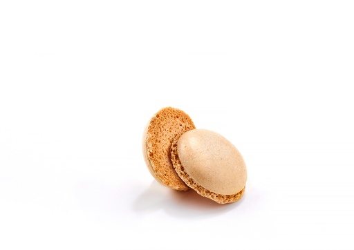 [00070958] CHEF GOURMET MACARONS COQUE NATURE-VANILLE Ø3,5CM 180 PCES