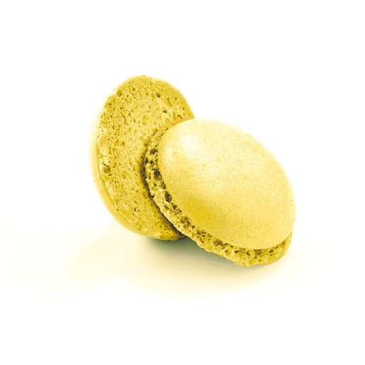 [00070959] PIDY MACARONS COQUE JAUNE Ø3,5CM 180 PCES