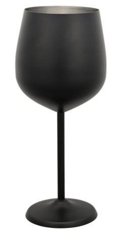 [00070964] ROOFTOP COCKTAILGLAS 55CL ZWART/ROESTVRIJ STAAL - 17327