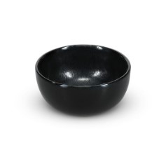 [00070985] BONBISTRO OVIO NOIR BOL10XH4.5CM PORCELAINE - 740323