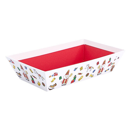 [00071054] PANIER CARTON SAINT-NICOLAS 23 X 15CM