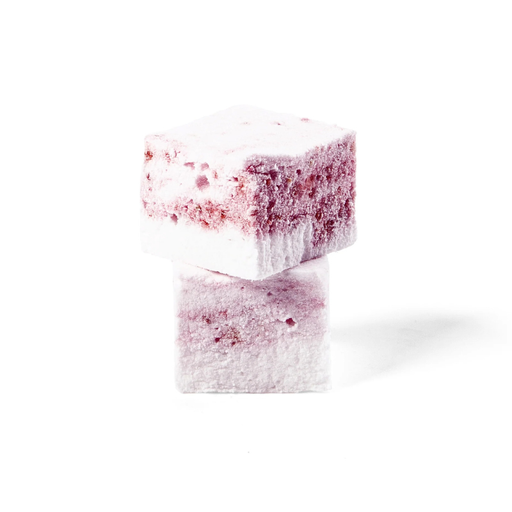 [00071106] CHERRY MARSHMALLOW MALLOWS 3 X 3 CM 18 PCS - 215G