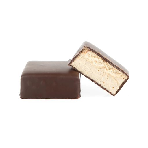 [00071108] COFFEE MARSHMALLOW DARK CHOCOLATE MALLOWS 4 X 4 CM 8ST - 180G
