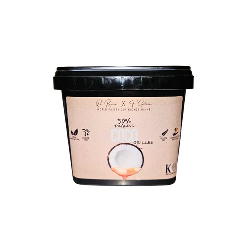 [00071151] KKO 50% GEROOSTERDE KOKOS PRALINE 1KG