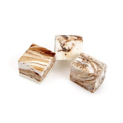 [00071337] *FDS*MALLOWS MARSHMALLOW TOURBILLON CARRE STRACCIATELLA 18 PCS - 215GR