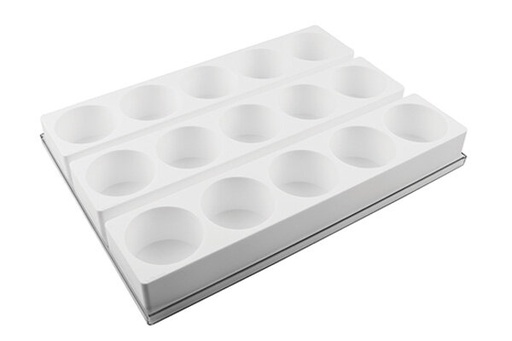 [00071367] MOULE SILIKOMART MULTIFLEX ROND DIAM 70MM  HT 45MM 170ML SET DE 3