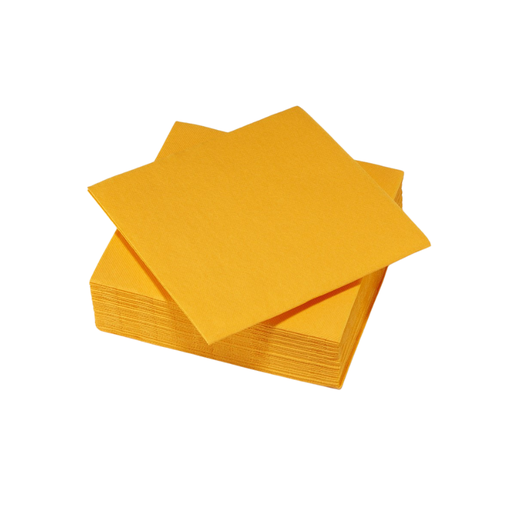 [00071450] TASSINON NAPKINS MANDARIN 38x38 CM 30PCS