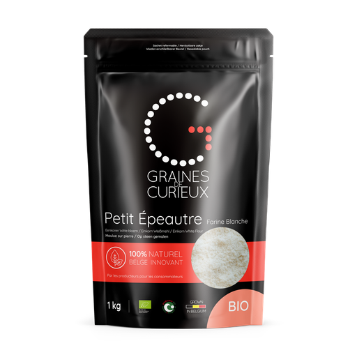 [00071605] ORGANIC WHITE SMALL SPELT FLOUR 1KG