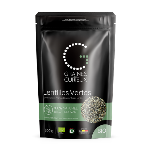 [00071609] LENTILLES VERTES BIO 500GRS