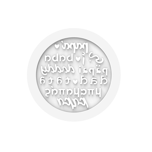 [00071668] SILIKOMART VORM DAD DECOR MAT TD12 ø145 H 2MM