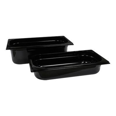 [57660312] BLACK POLY BIN GN1/3-150-5.4L-32.5X17.6 (-100°+100°)