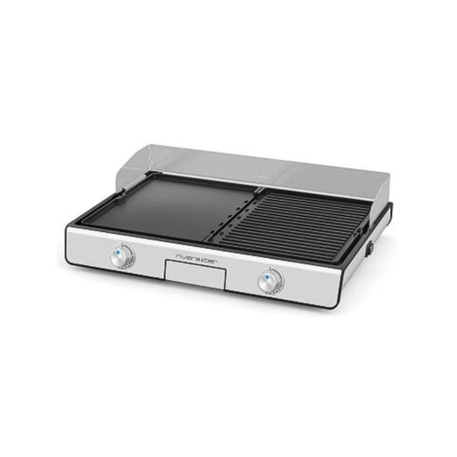 [00073710] RIVIERA & BAR PLANCHA-GRILL REVERSIBLE BI-ZONE 45.5 x 28.5 CM