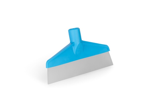 [00073760] VIKAN 29083 BLUE POLYPROPYLENE TABLE AND FLOOR SCRAPER WITH STAINLESS STEEL BLADE 24.5 x 12.5CM WITHOUT HANDLE