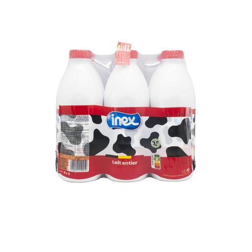 [00074227] INEX 6013 LAIT ENTIER UHT PET 6 X 1L 