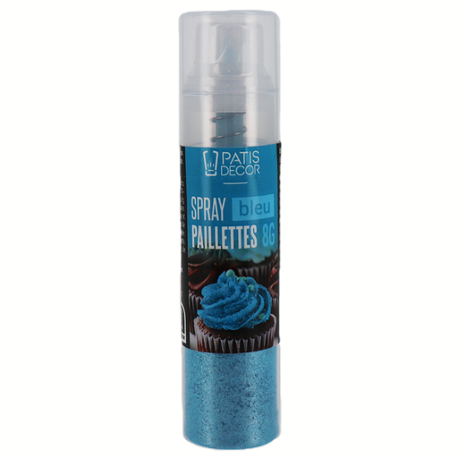 [00074518] BLUE GLITTER SPRAY 8G