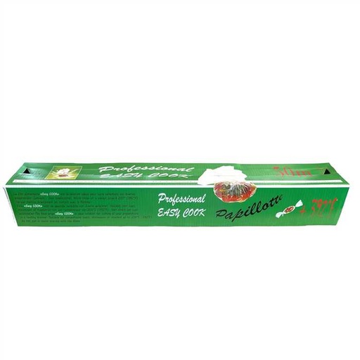 [00074698] ROULEAU FEUILLE DE CUISSON PAPILLOTE EASY COOK 50CM x 50M 