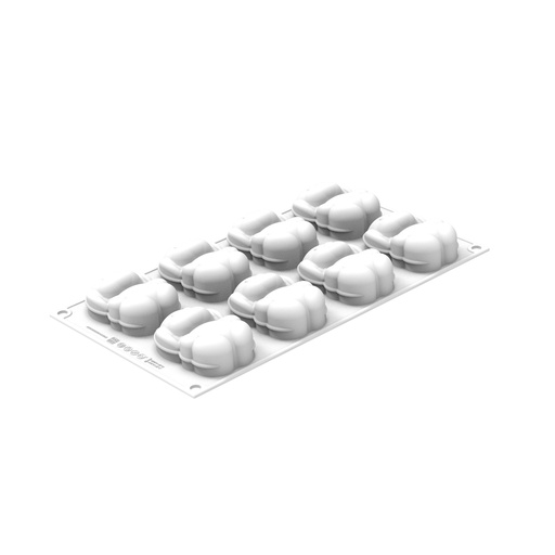 [00074767] MOULE SILIKOMART RABBIT 70 - SILICONE MOULD N.8 76 x 50MM HT 29 MM + CUTTER